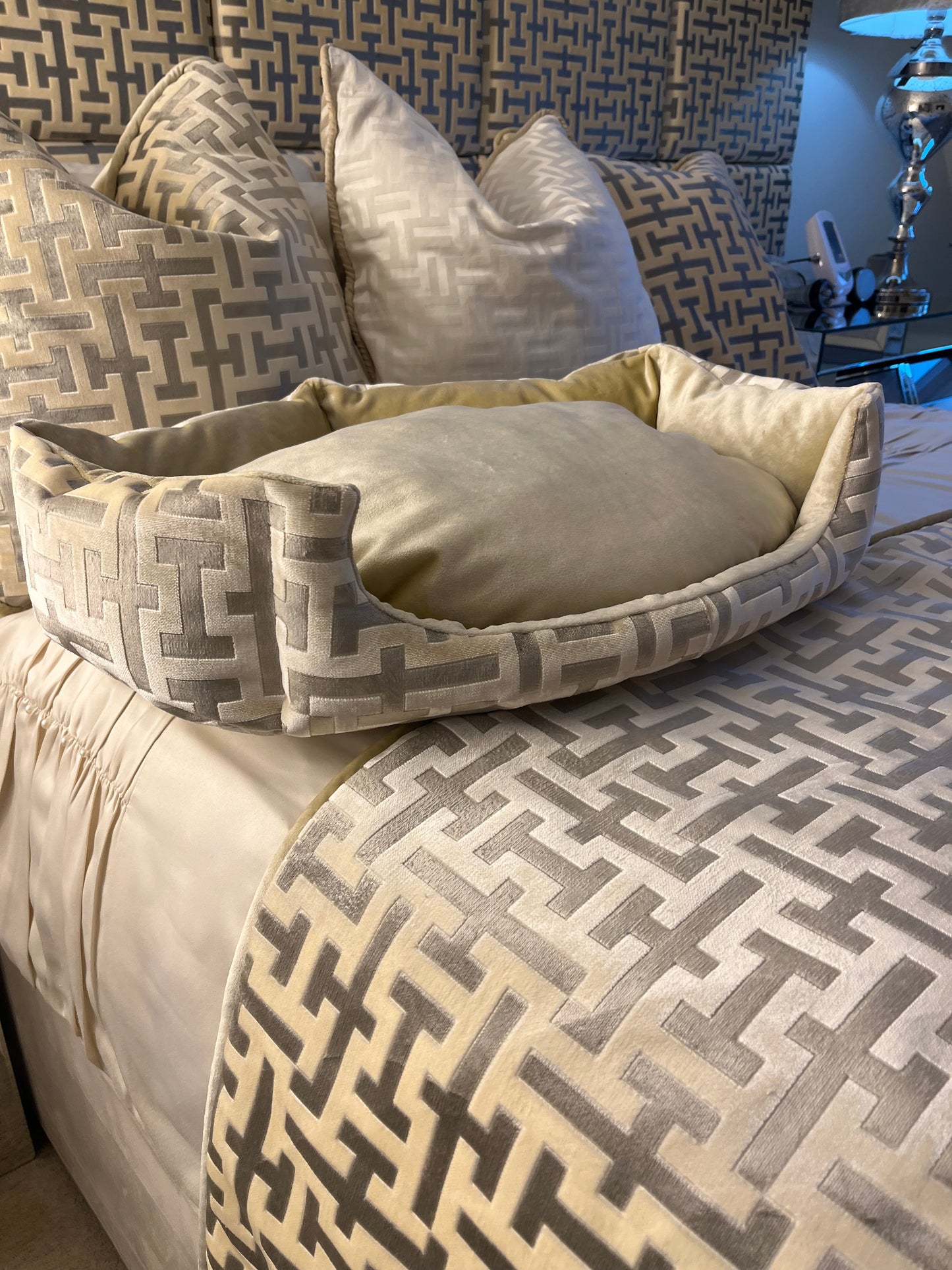 Aztec Throw in Beige