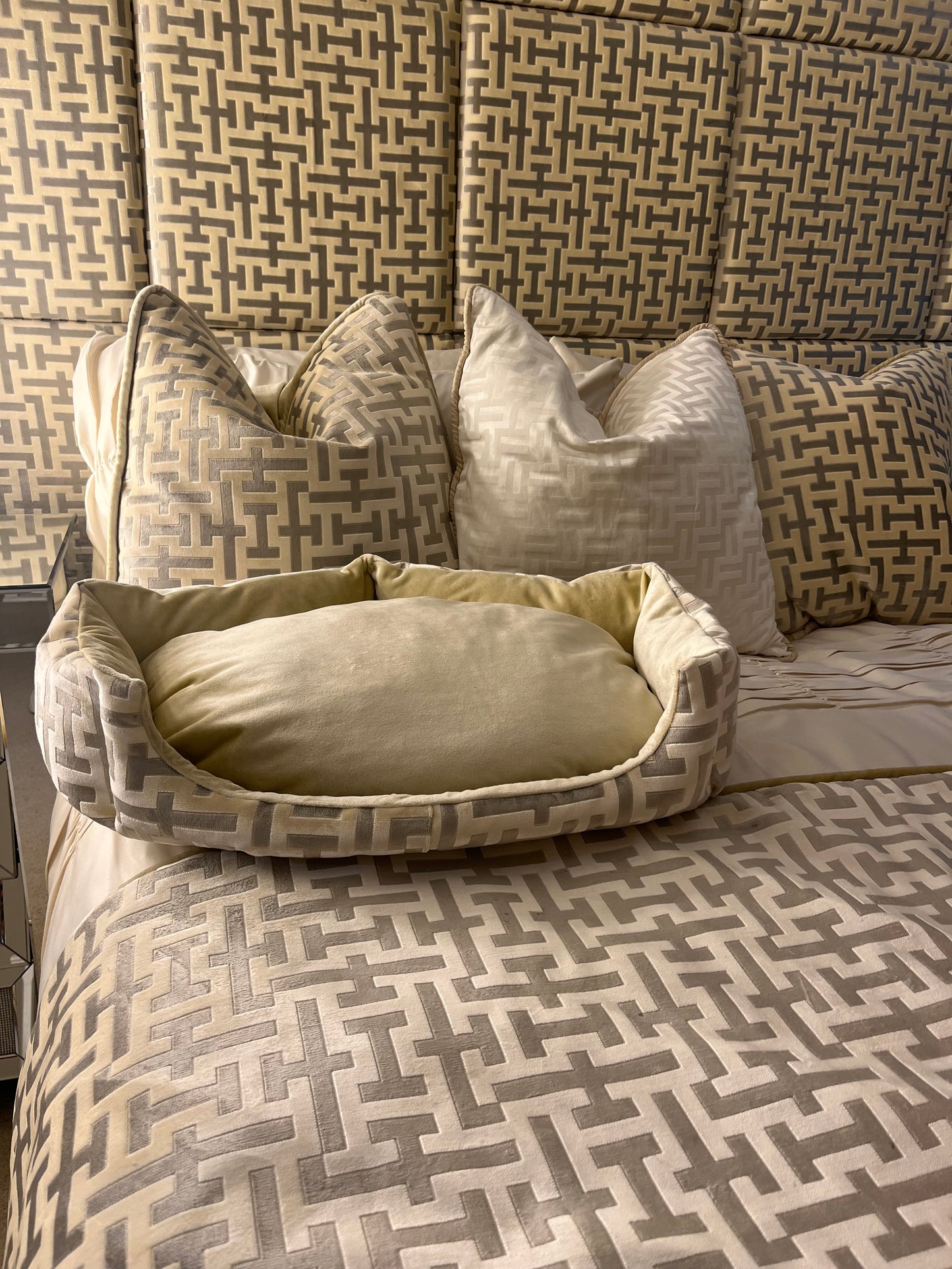 Aztec Throw in Beige