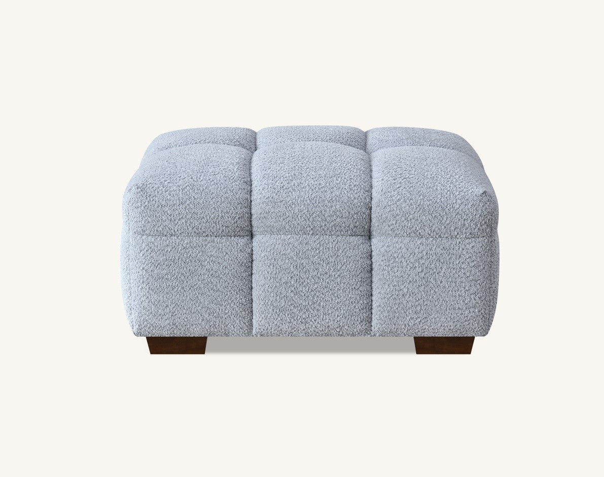 Aluxo Tribeca Sofa Range in Pearl Boucle Fabric