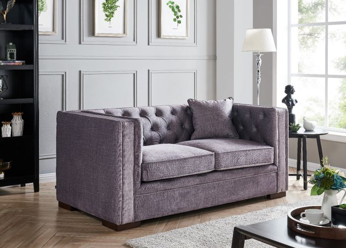 Montreal 2 Seater-Slate Grey