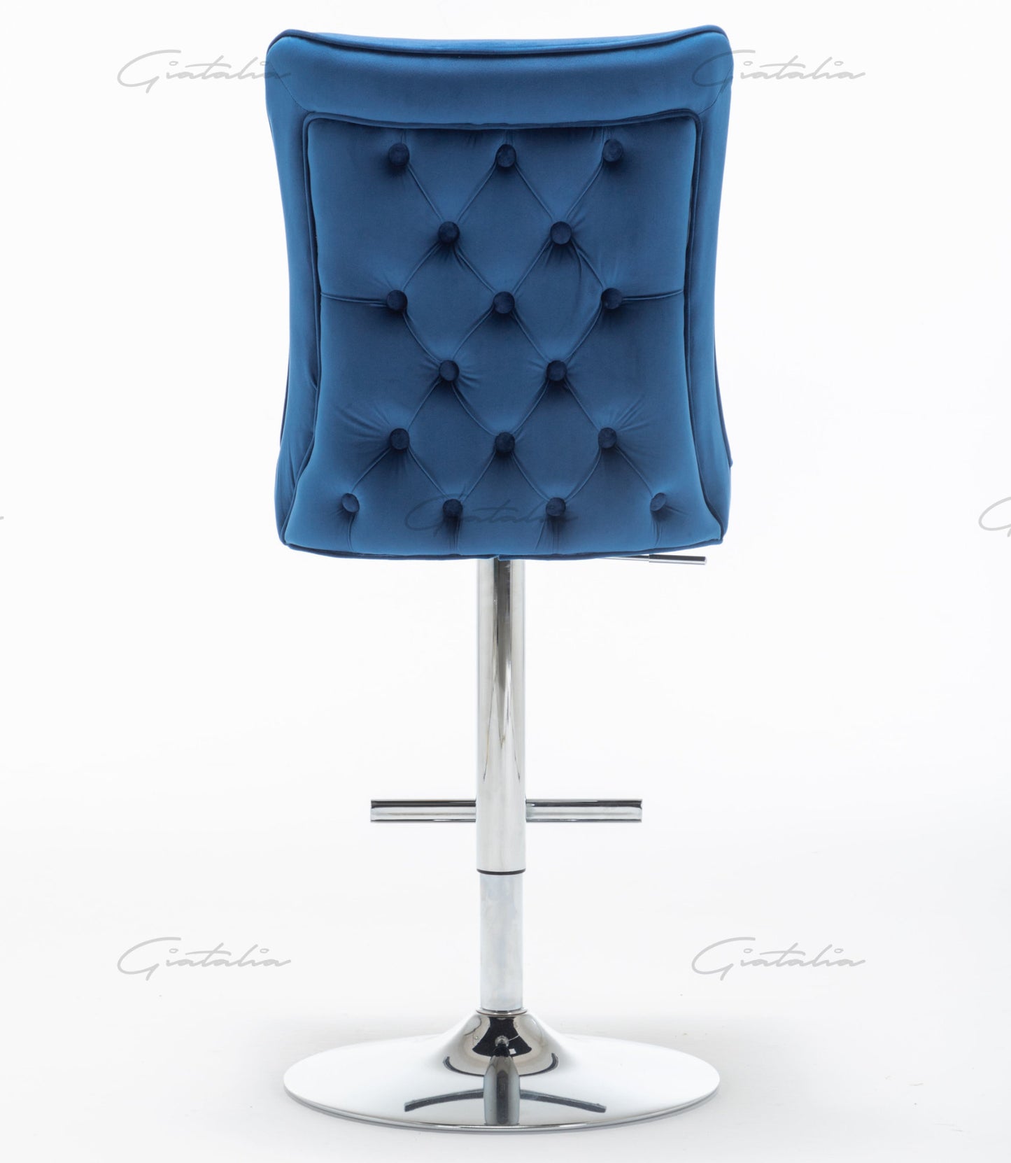 Coco Blue Tufted  Bar Stools