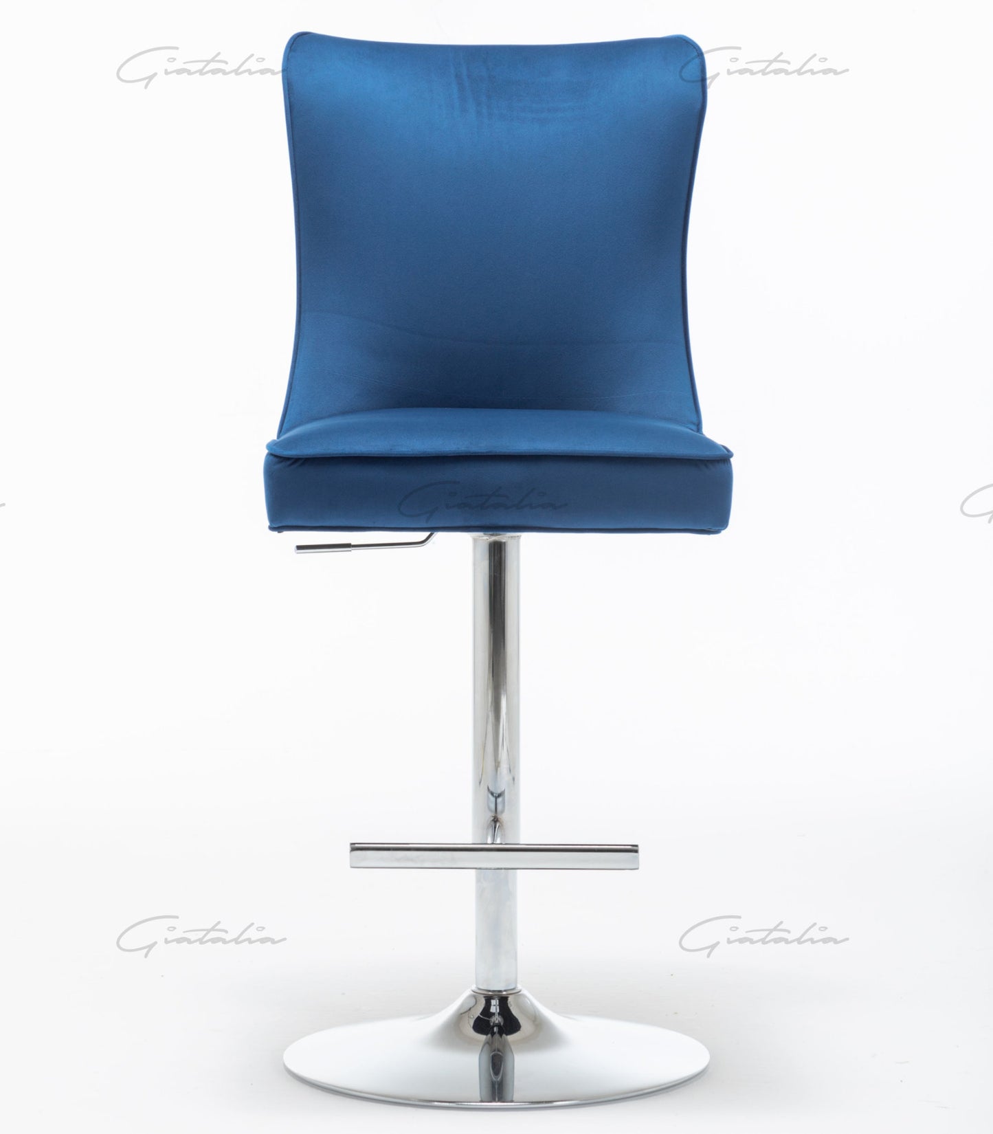 Coco Blue Tufted  Bar Stools