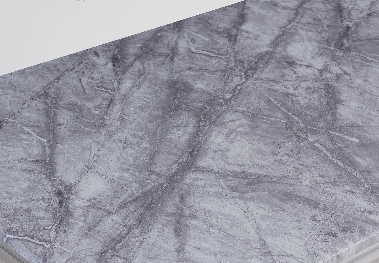 Louis GREY Marble Dining Table 140cm x 80cm