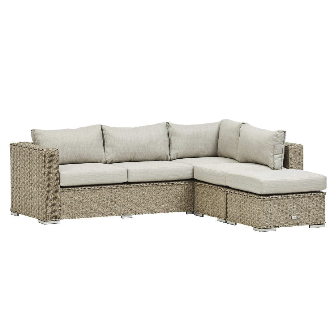 SAINT LUCIA CORNER SOFA SET (NATURAL)