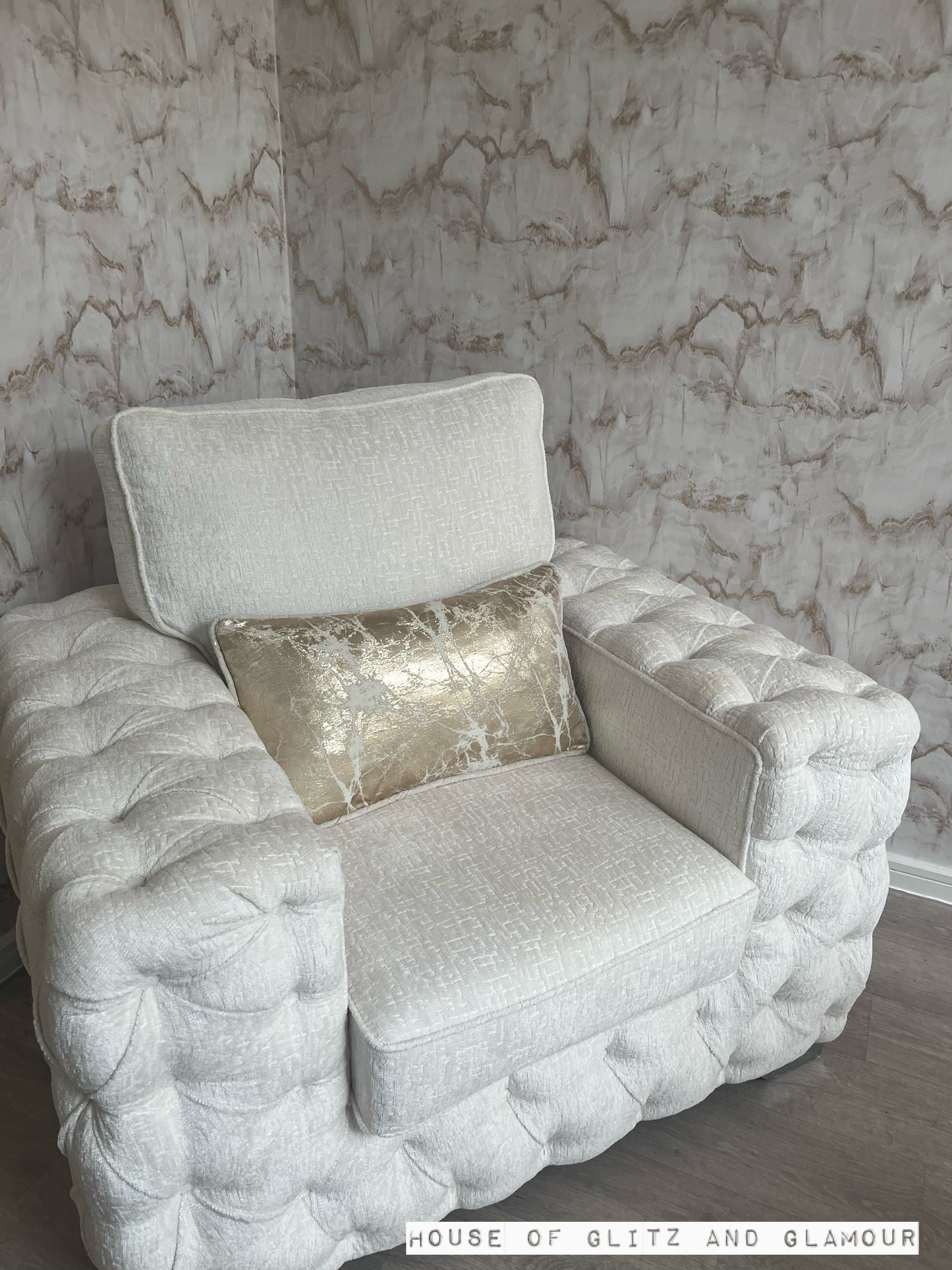 Love Sofa 3 Seater, 2 Seater & Arm Chair - Ivory