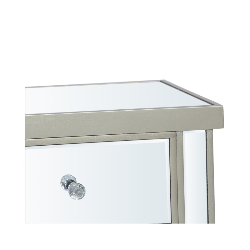 Apollo Vista Dark Champagne Bedside Cabinet