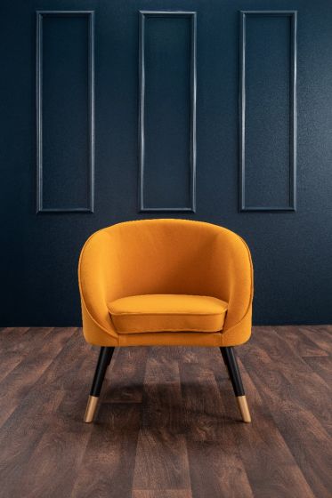 Oakley Tub Chair-Mustard