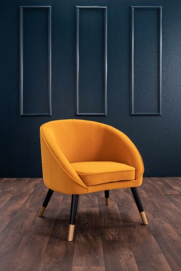 Oakley Tub Chair-Mustard